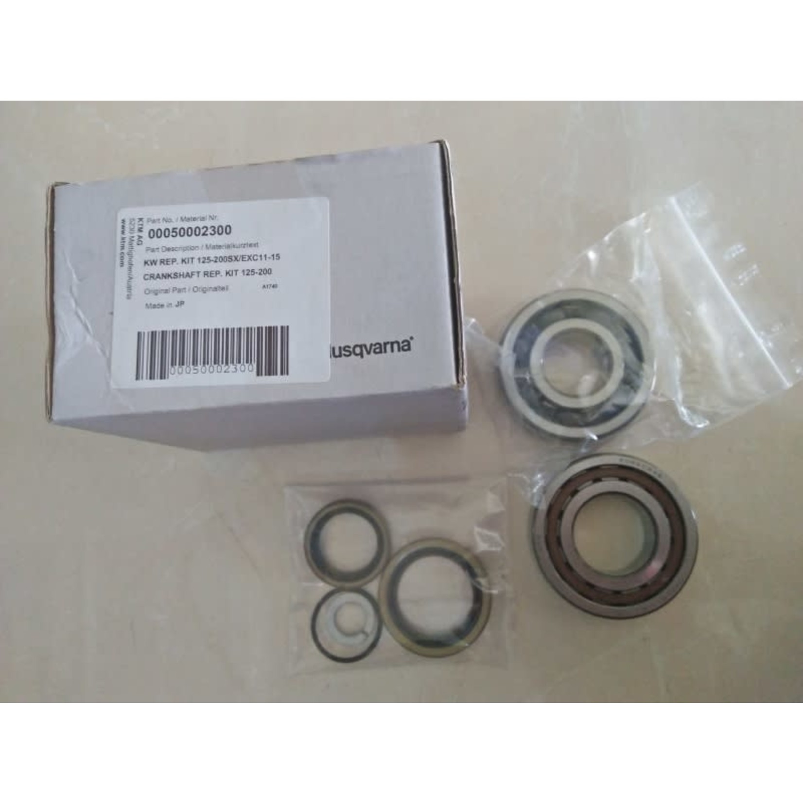 KTM / GASGAS / HUSQVARNA 00050002300 KTM CRANKSHAFT REPAIR KIT 125-200 '12+