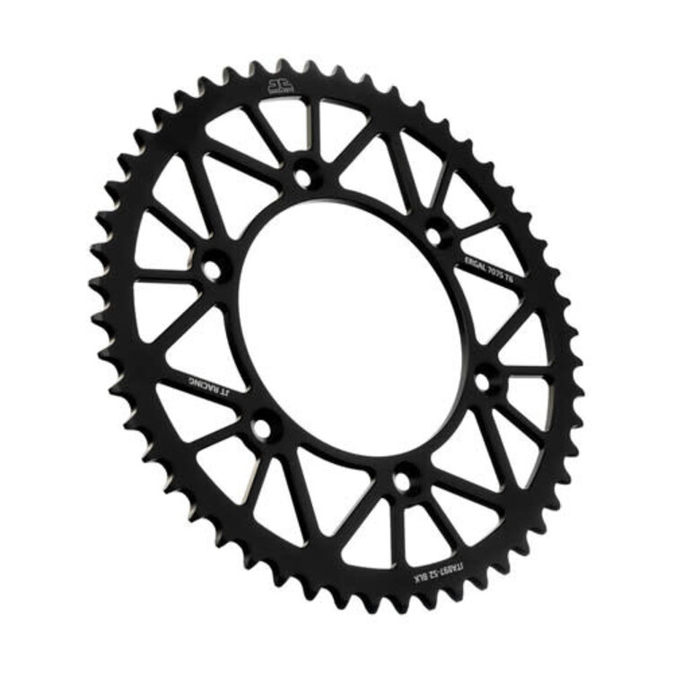 JT REAR RACELITE ALUMINUM RACE SPROCKET  52T  KTM/ HUSQ./ GASGAS 125SX+