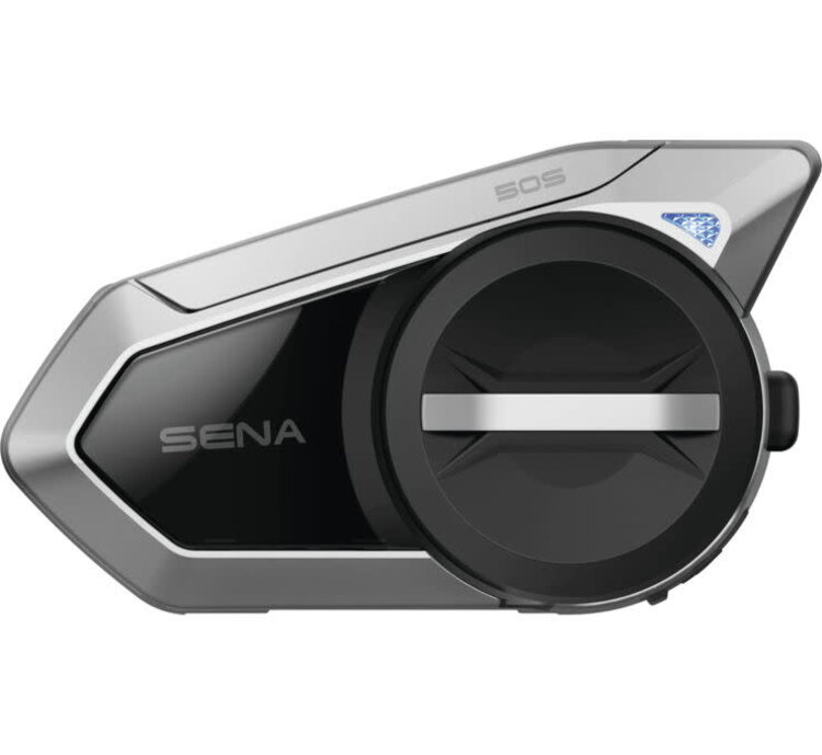 SENA SENA 50S SINGLE MOTORCYCLE BLUETOOTH COMMUNICATION SYSTEM WITH MESH INTERCOM