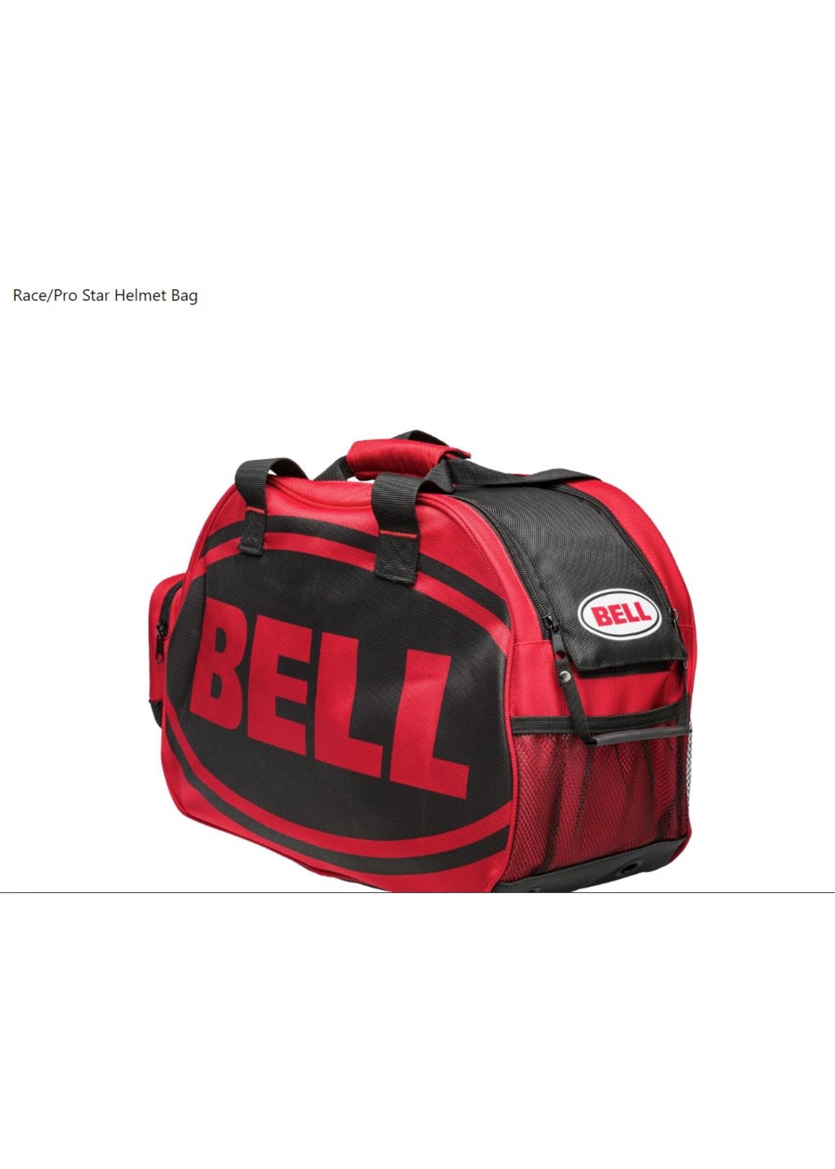 Bell Race/Pro Star Helmet Bag Red