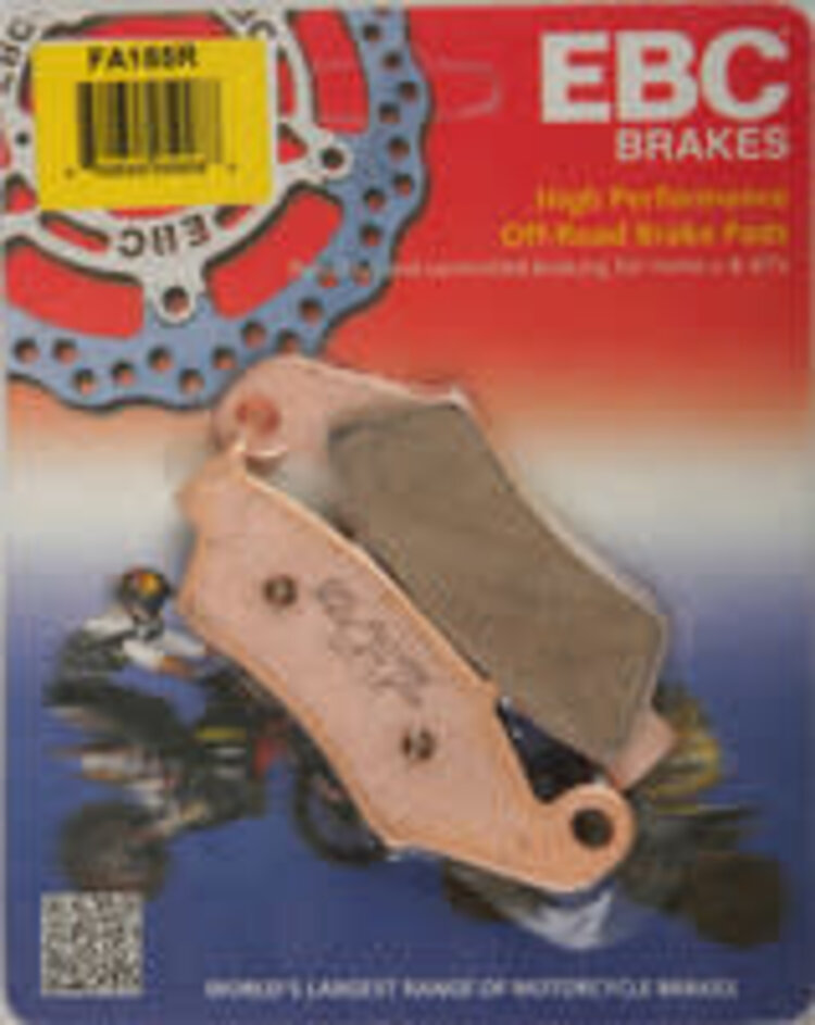 EBC FA185R EBC BRAKE PADS BIG BIKE YAM/KAW/SUZ/HONDA/GASGAS