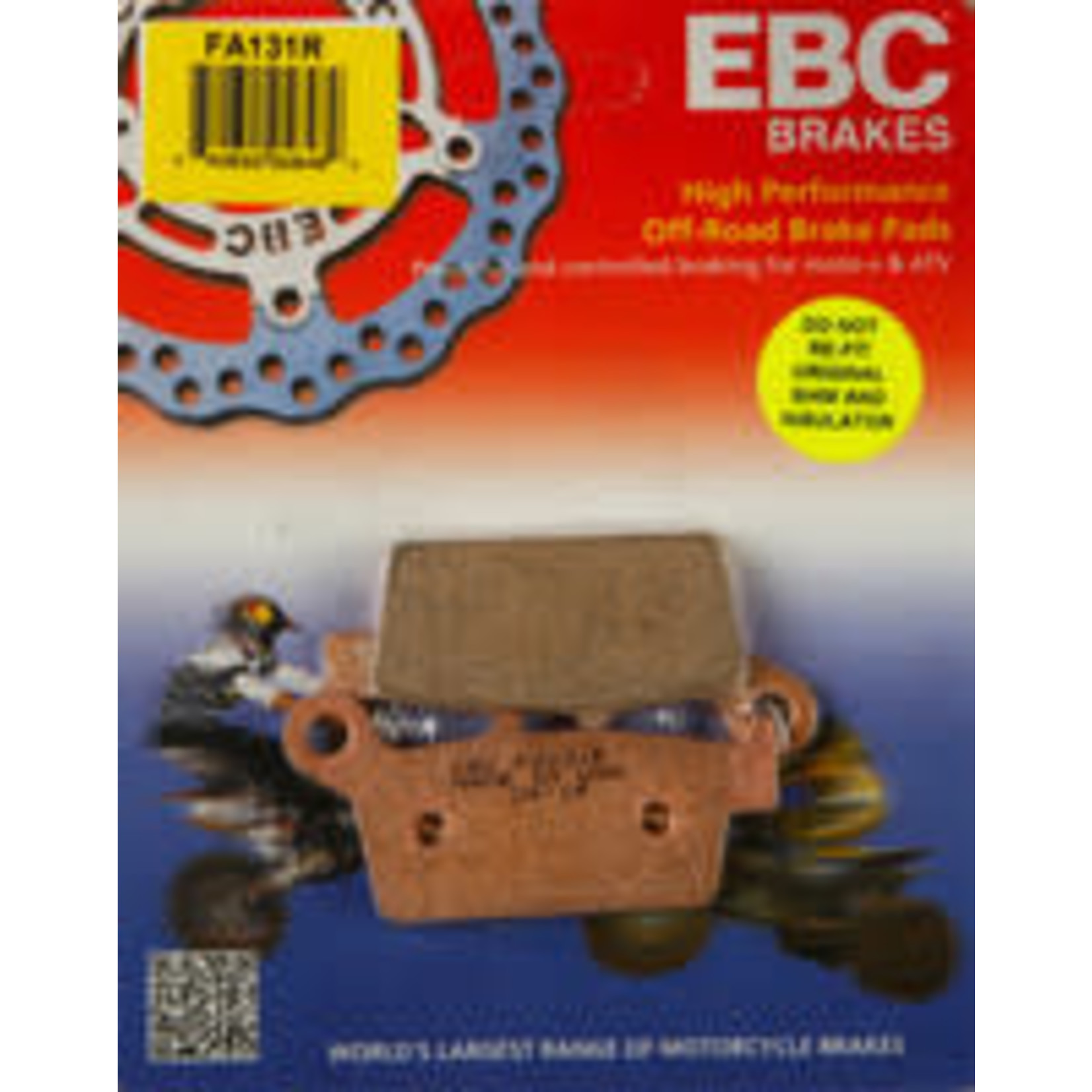 EBC FA131R  EBC BRAKE PADS