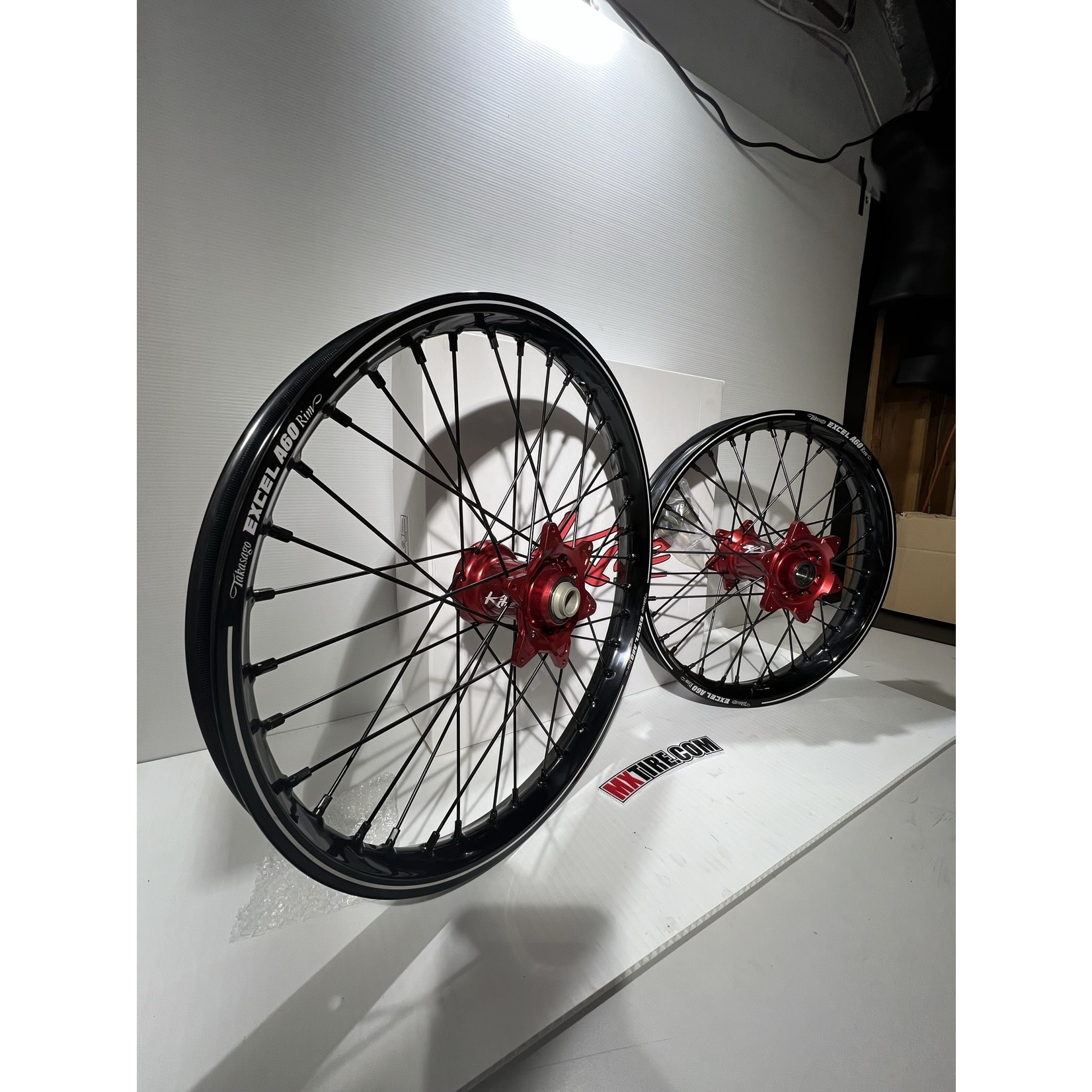 KITE KITE A60 WHEEL SET KTM / HUSQVARNA / GASGAS 19/21 BLACK/RED