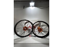 KITE KITE A60 WHEEL SET 19/21 - KTM BIG BIKE BLACK/ORANGE/ORANGE