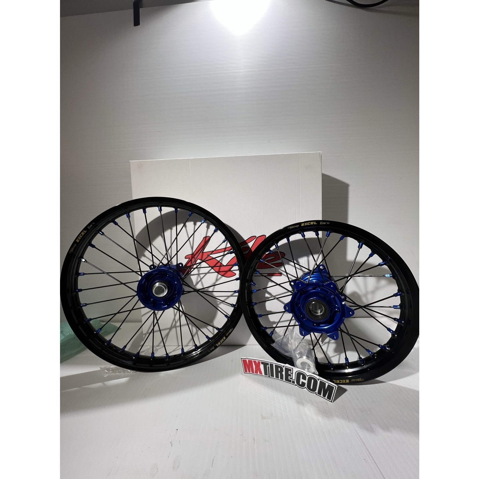 KITE KITE WHEEL SET 14/17 -  KTM/ GASGAS/ HUSQVARNA '21 BLACK/BLUE/BLUE