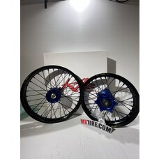 KITE KITE WHEEL SET 14/17 -  KTM/ GASGAS/ HUSQVARNA '21 BLACK/BLUE/BLUE