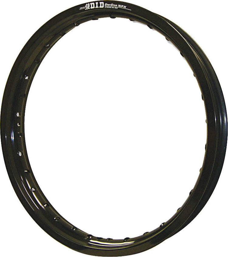 DID DID DIRT STAR ST-X RIM BLACK 1.60-21