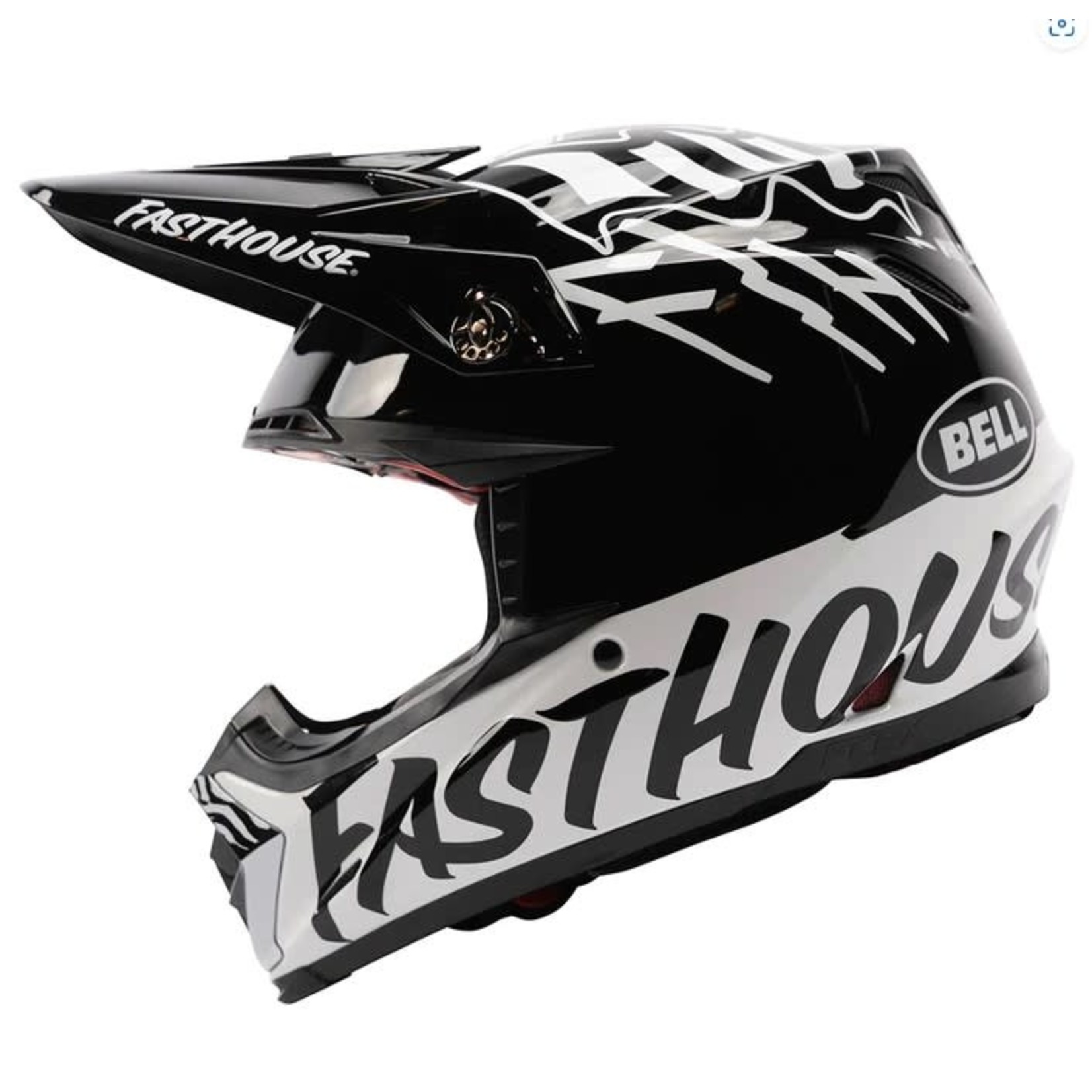 Casco motocross Bell Moto-9S FLEX Claw negro blanco