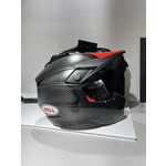 BELL BELL MOTO 10 HELMET SATIN/GLOSS, RED/BLACK