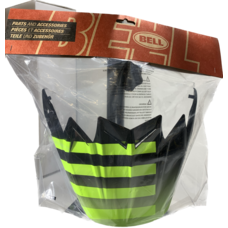 BELL MOTO 9 FLEX VISOR FLY GLOSS BLACK/HIGH VIZ