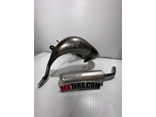 VHM HGS COMPLETE EXHAUST SYSTEM KTM / GASGAS / HUSQVARNA 65 '16-'23 SILVER