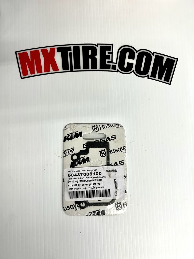 KTM / GASGAS / HUSQVARNA KTM EXHAUST CTRL COVER GASKET RHS