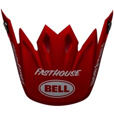 BELL MOTO 9 VISOR FH SIGNIA MT RED/WHITE