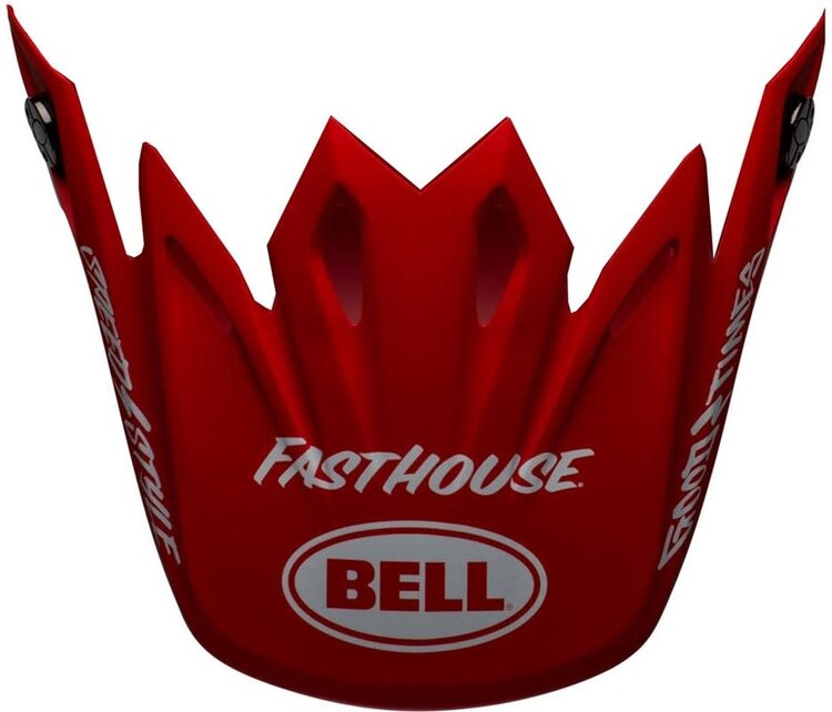 BELL MOTO 9 VISOR FH SIGNIA MT RED/WHITE