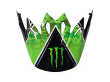 BELL MOTO 9 VISOR TOMAC REPLICA 18 BLACK/GREEN
