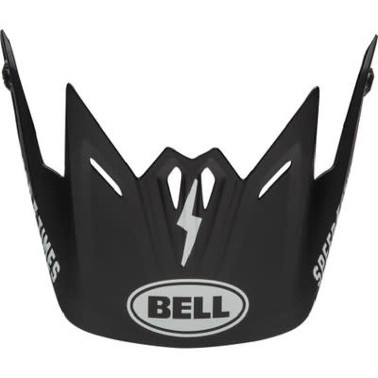 BELL MOTO 9 YOUTH VISOR FH MATTE BLACK/WHITE