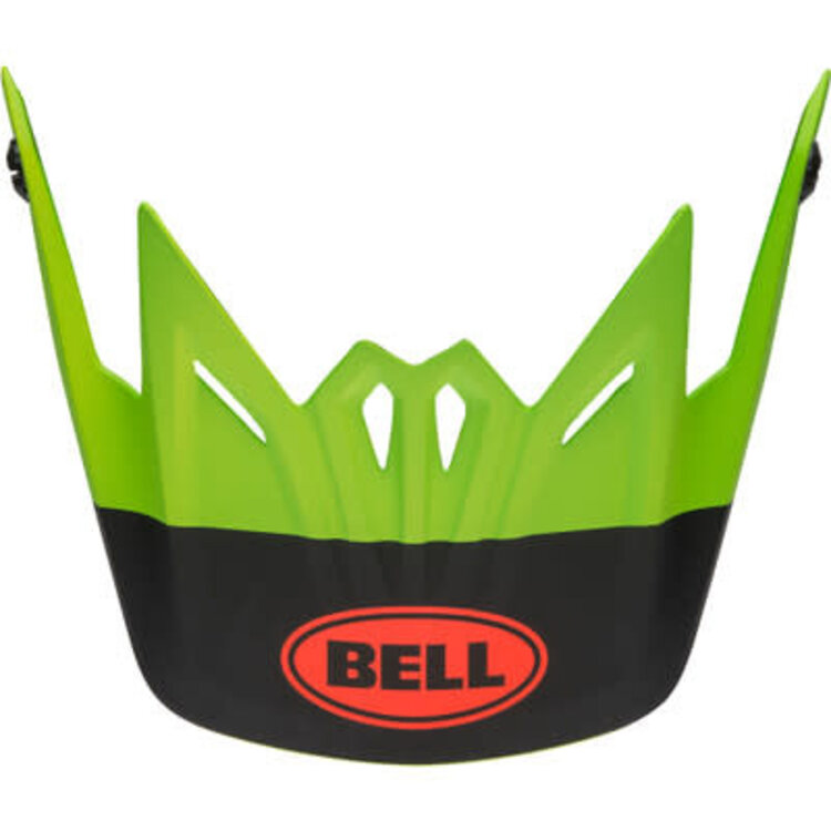 BELL MOTO 9 YOUTH VISOR GLORY MATTE GREEN/BLACK