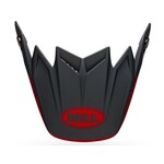 BELL MOTO 9 FLEX VISOR LOUVER MATTE GRAY/RED