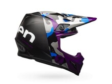 BELL MX 9 VISOR SEVEN SOLDIER UP PURPLE       [VISOR ONLY]