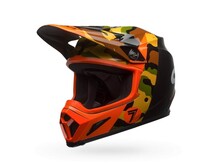 BELL MX 9 VISOR SEVEN SOLDIER ORANGE CAMO        [VISOR ONLY]