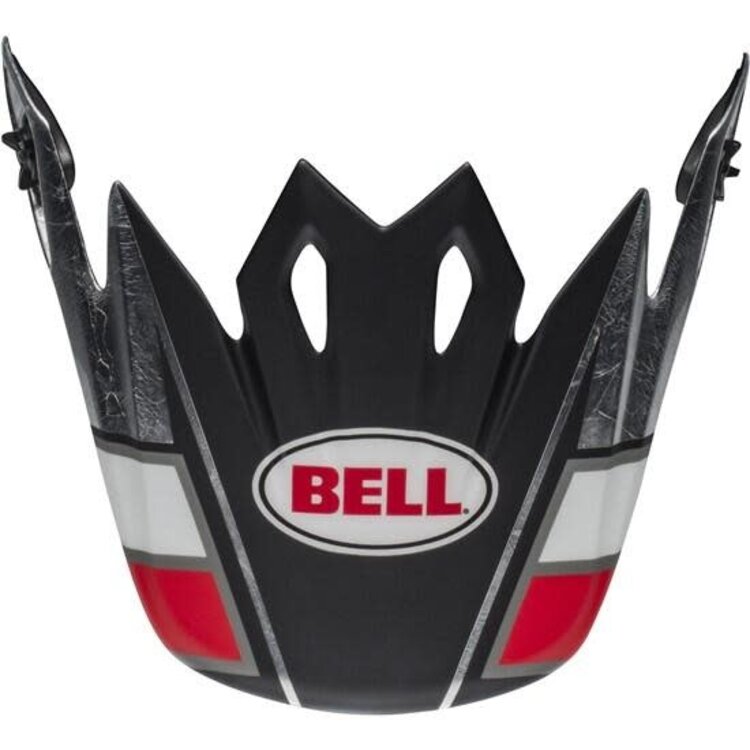 BELL MX 9 VISOR TWITCH REPLICA BLACK/RED