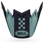 BELL MOTO 9 FLEX VISOR BREAKAWAY MATTE NAVY/ LIGHT BLUE