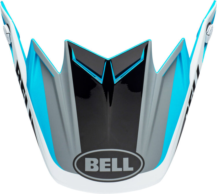 BELL MOTO 9 FLEX VISOR DIVSN MCGRATH WHITE/BLACK/BLUE