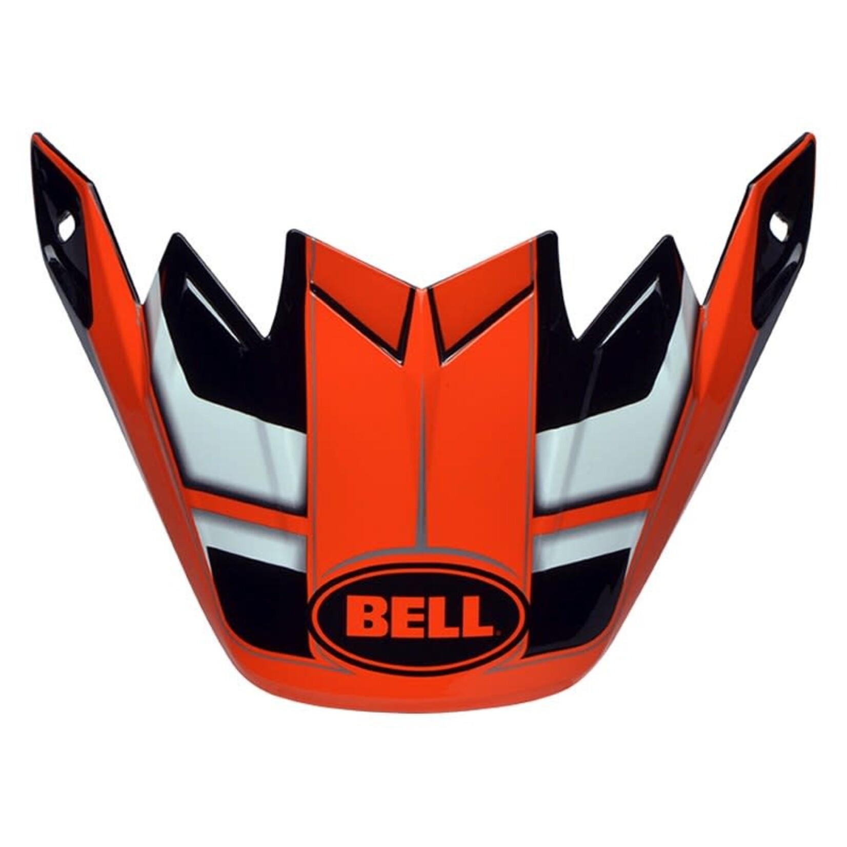 BELL MOTO 9 FLEX VISOR FACTORY ORANGE/ BLACK