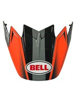 BELL MOTO 9 FLEX VISOR HOUND ORANGE/CHARCOAL
