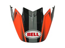 BELL MOTO 9 FLEX VISOR HOUND ORANGE/CHARCOAL