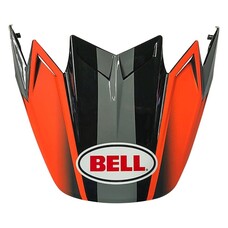 BELL MOTO 9 FLEX VISOR HOUND ORANGE/CHARCOAL