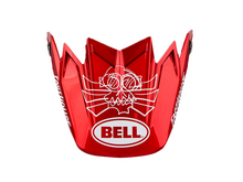 BELL MOTO 9 FLEX VISOR FH DITD RED/WHITE