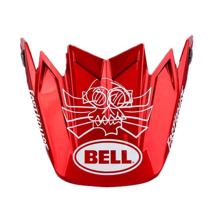 BELL MOTO 9 FLEX VISOR FH DITD RED/WHITE