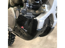 E LINE E Line - Carbon Fiber Skid Plate - Kawasaki KX450 '19-'22