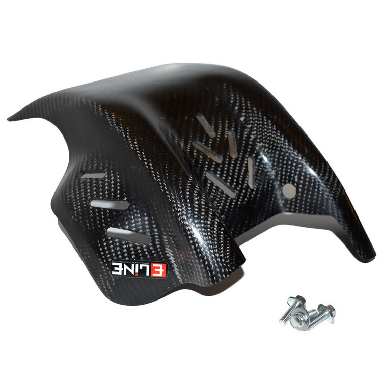 E LINE E Line - Carbon Fiber Skid Plate - KTM/HUSQ/GAS 250/350 '19-'22