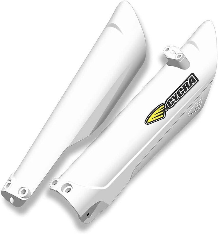 CYCRA CYCRA FORK GUARDS WHITE KTM 125SX+ '15-'22