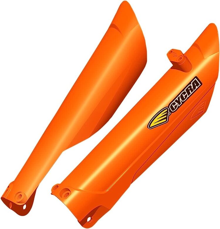 CYCRA CYCRA FORK GUARDS ORANGE KTM 125SX+ '15-'22