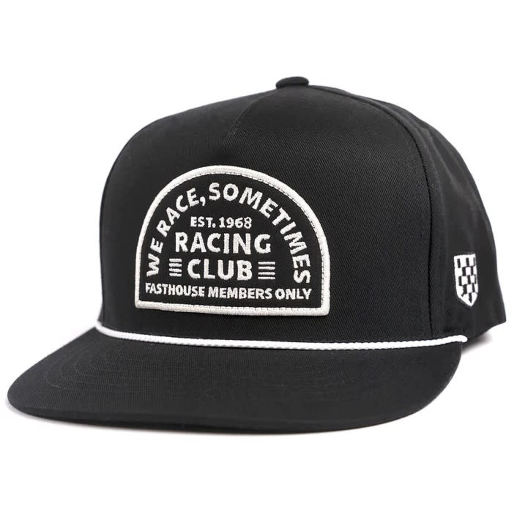 FASTHOUSE MEMBERS ONLY HAT, BLACK (OS)