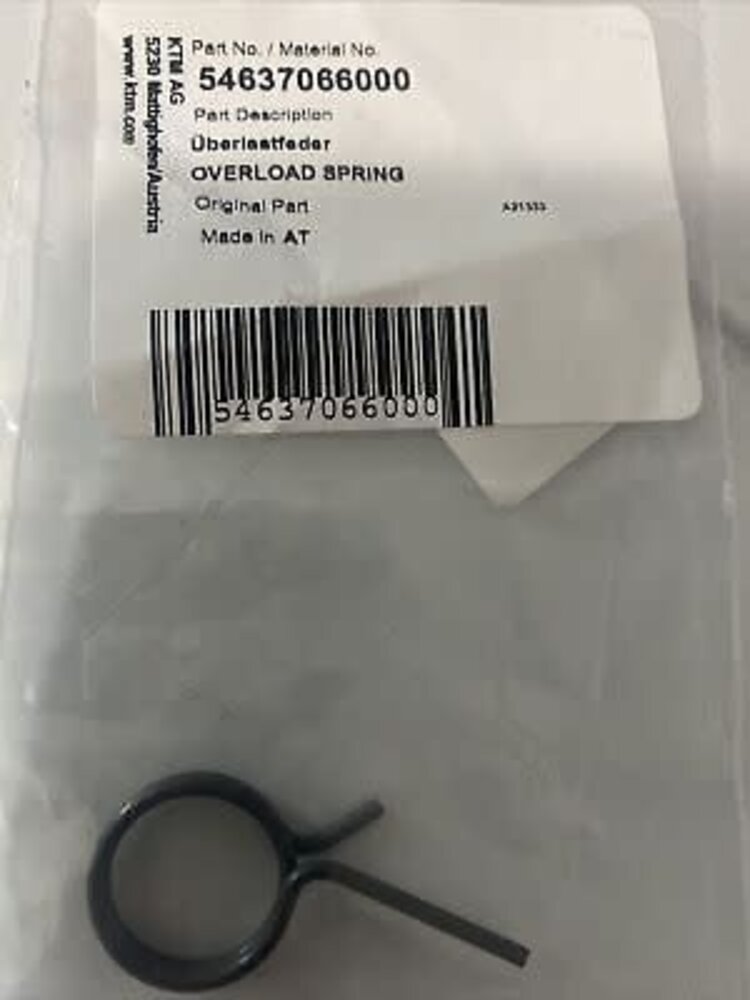 KTM / GASGAS / HUSQVARNA KTM OVERLOAD SPRING 54637066000