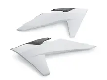 A46008054000AB1 KTM PLASTIC SPOILER SET WHITE/BLACK 125SX '23