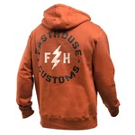 FASTHOUSE EASY RIDER HOODED PULLOVER, RUST