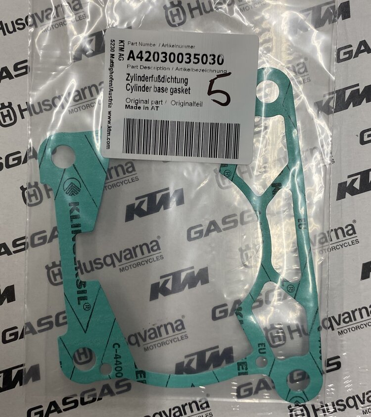 KTM / GASGAS / HUSQVARNA CYLINDER BASE GASKET KTM 125 SX TC MC  '23-'25