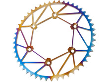 DIRT TRICKS 254-130350 DIRT TRICKS REAR SPROCKET CHROMOLY STL/ZIR 50T-428 CHROMATIC KTM/HUSQ