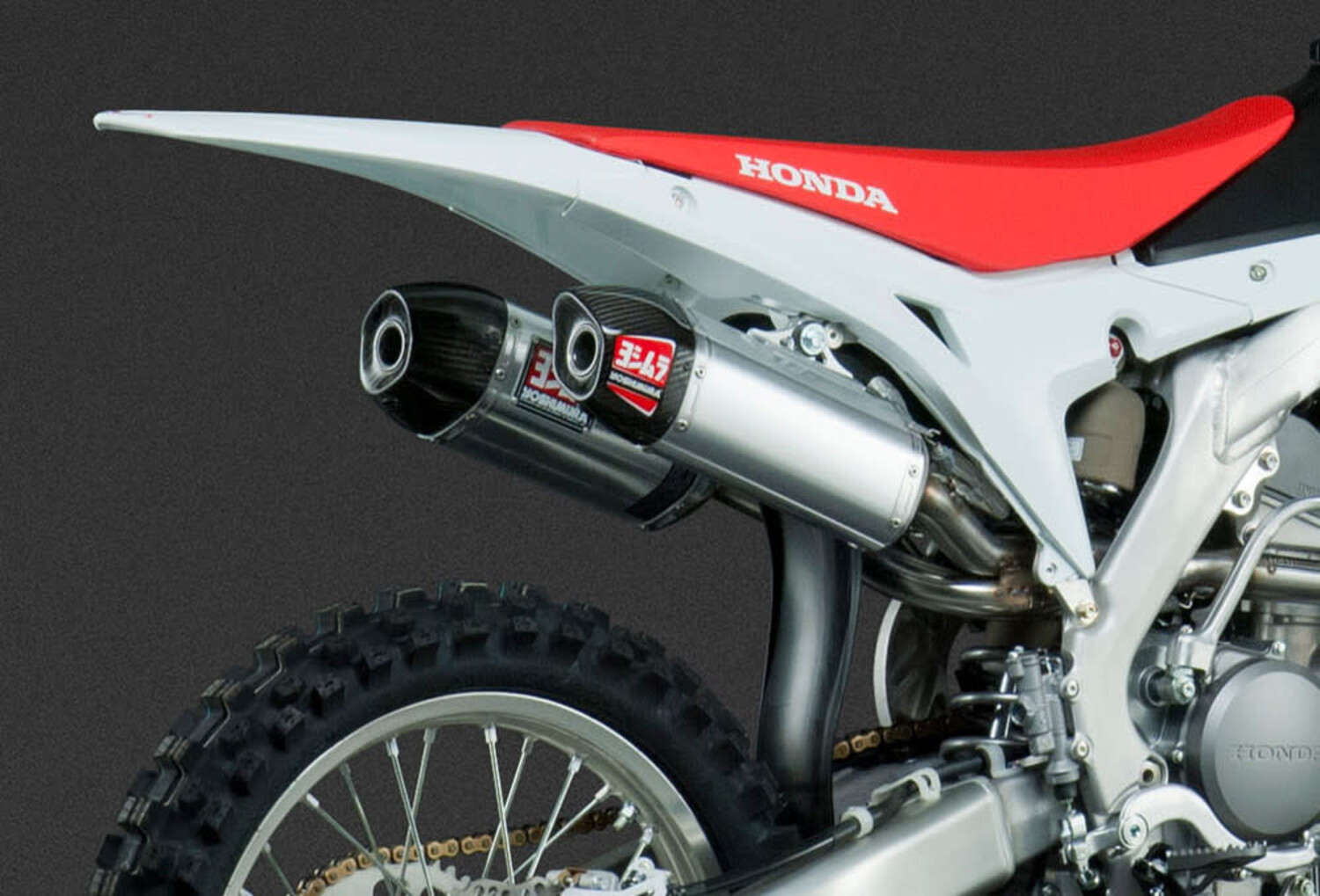 YOSHIMURA 228420H320 RS-9 DUAL EXHAUST SYSTEM HONDA CRF250R 