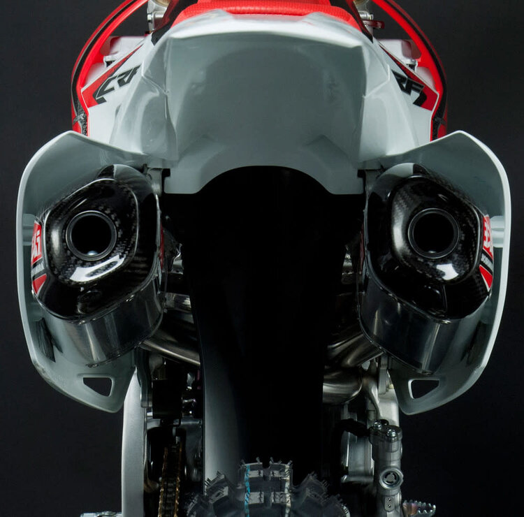 YOSHIMURA 228420H320 RS-9 DUAL EXHAUST SYSTEM HONDA CRF250R '14 - '17