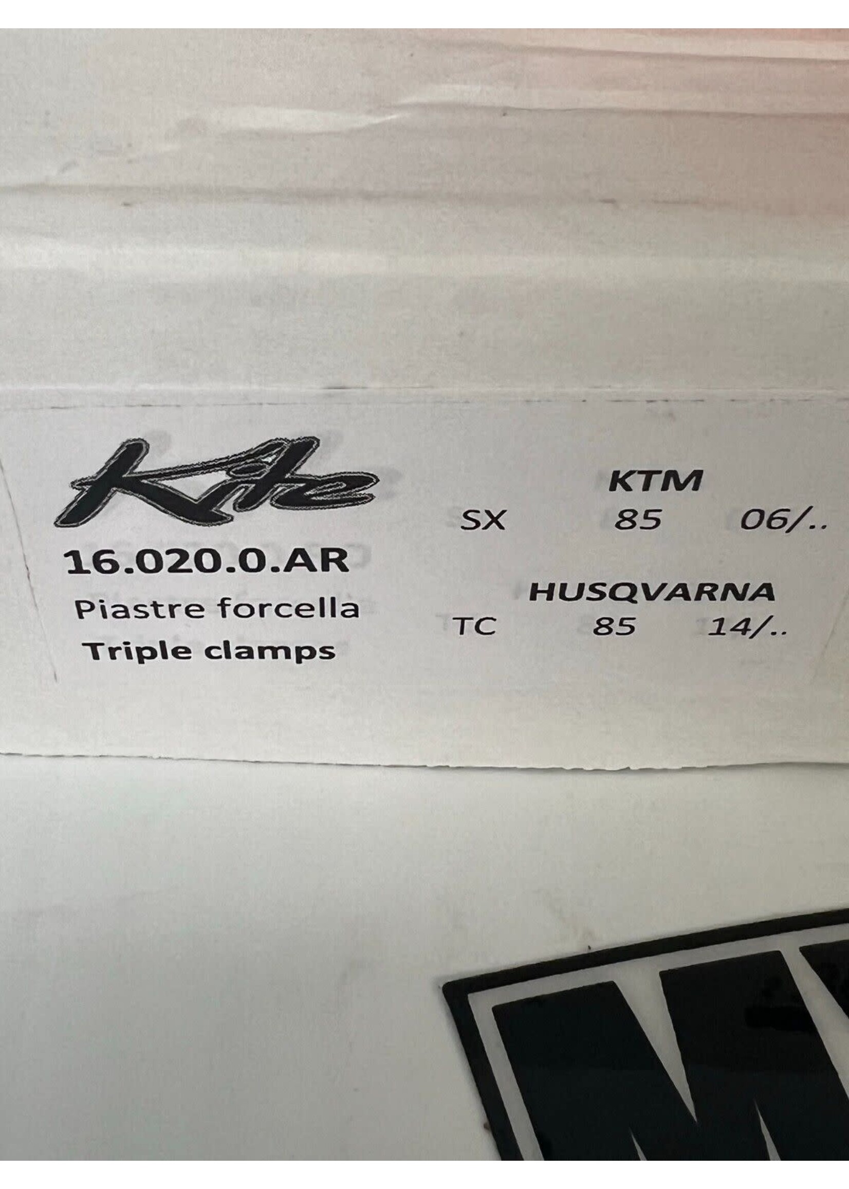 KITE KITE TRIPLE CLAMP ORANGE KTM 85SX/ HUSQ. TC85