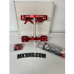 KITE KITE TRIPLE CLAMPS RED GASGAS MC85, KTM 85SX, Husq 85TC