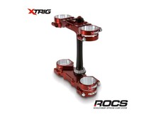 XTRIG ROCS TECH TRIPLE CLAMP SET BRONZE KTM HUSQ. GASGAS 85 SX TC MC ‘03-‘24