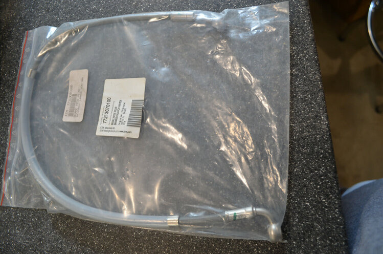 77213070300 REAR BRAKE HOSE KTM 125-450SX, SX-F, XC, SMR