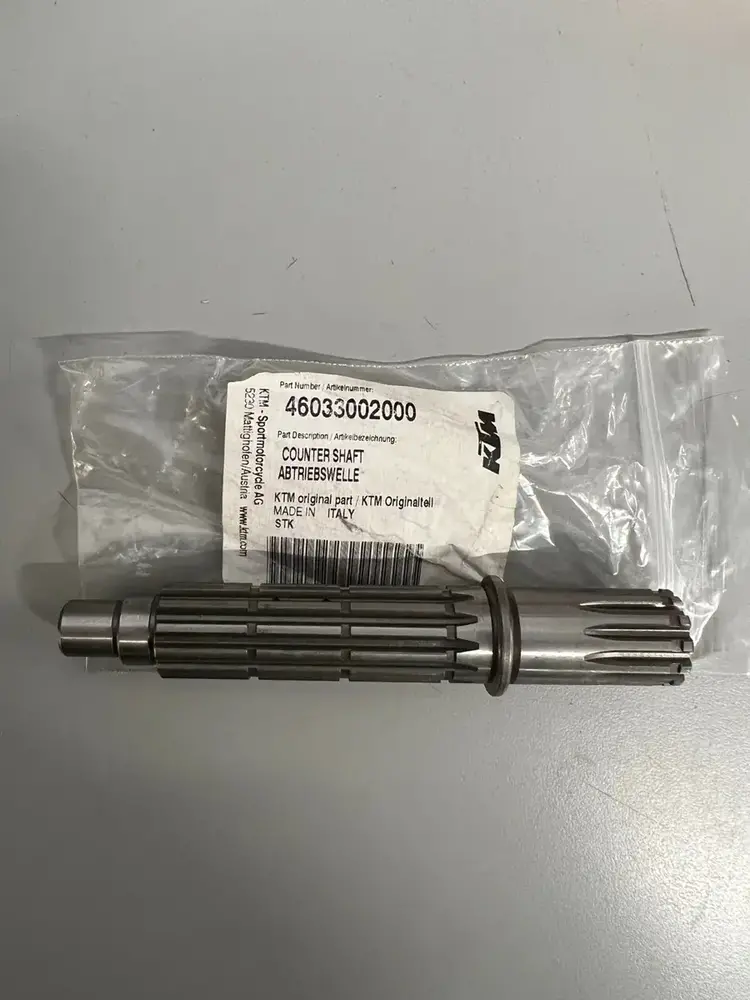 46033002000 COUNTER SHAFT KTM 60 65SX  '98-'01
